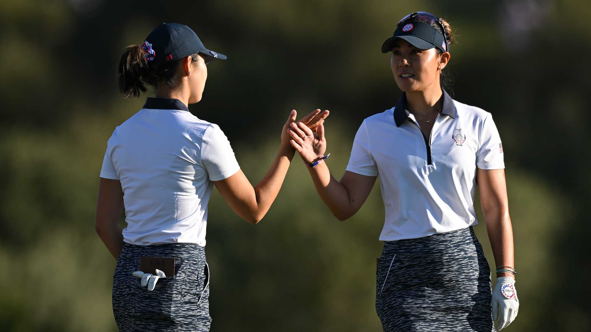 Andrea Lee and Danielle Kang